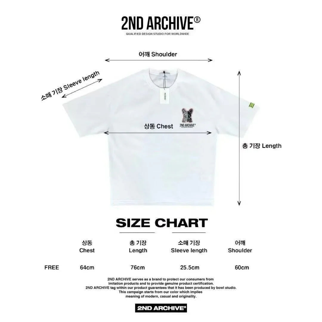 韓國直送 2ND ARCHIVE Rebel Wings Tee - HLY &amp; CHOCCICO