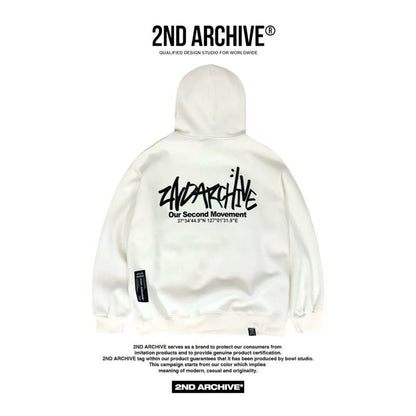 韓國直送🇰🇷 2ND ARCHIVE Signature Logo Hoodie - HLY &amp; CHOCCICO