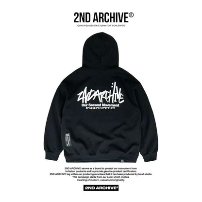 韓國直送🇰🇷 2ND ARCHIVE Signature Logo Hoodie - HLY &amp; CHOCCICO