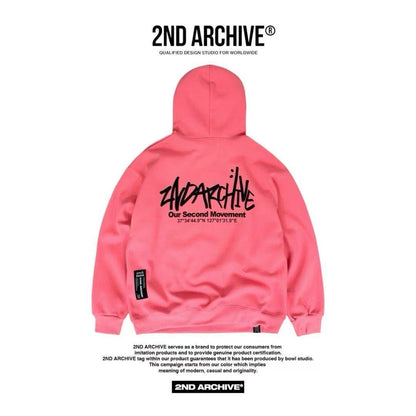 韓國直送🇰🇷 2ND ARCHIVE Signature Logo Hoodie - HLY &amp; CHOCCICO