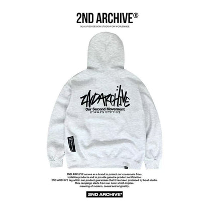 韓國直送🇰🇷 2ND ARCHIVE Signature Logo Hoodie - HLY &amp; CHOCCICO