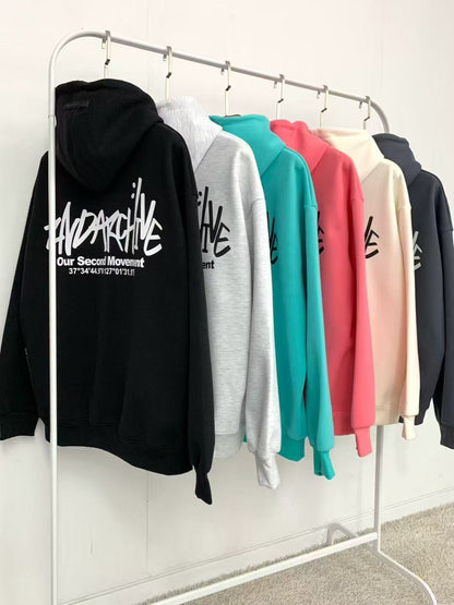 韓國直送🇰🇷 2ND ARCHIVE Signature Logo Hoodie - HLY &amp; CHOCCICO
