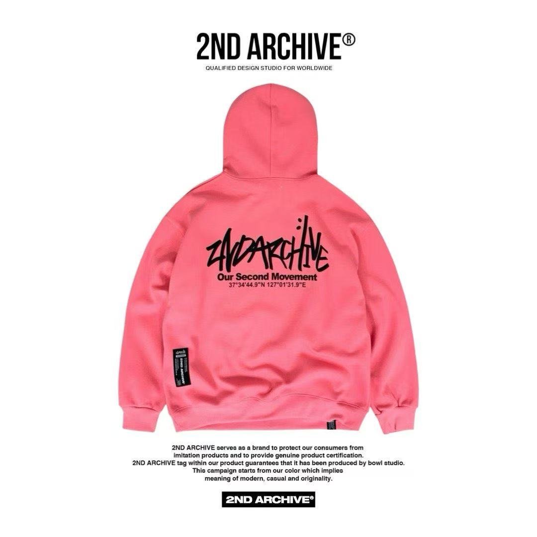 韓國直送🇰🇷 2ND ARCHIVE Signature Logo Hoodie - HLY &amp; CHOCCICO
