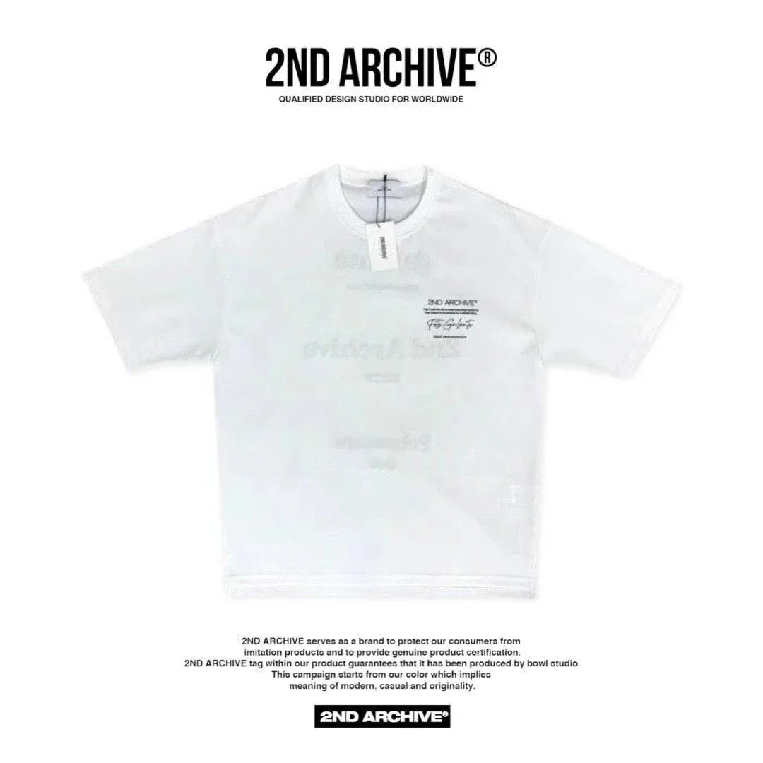 韓國直送🇰🇷 2ND ARCHIVE Statue 3D embroidery T-shirt- 3 Color - HLY &amp; CHOCCICO