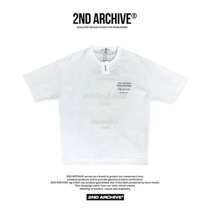 韓國直送🇰🇷 2ND ARCHIVE Statue 3D embroidery T-shirt- 3 Color - HLY &amp; CHOCCICO