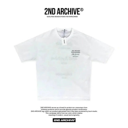 韓國直送🇰🇷 2ND ARCHIVE Statue 3D embroidery T-shirt- 3 Color - HLY &amp; CHOCCICO
