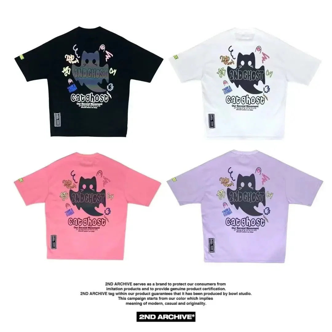 韓國直送🇰🇷 2ND ARCHIVE Tape Bulldog  T-shirt - 4 Color - HLY &amp; CHOCCICO