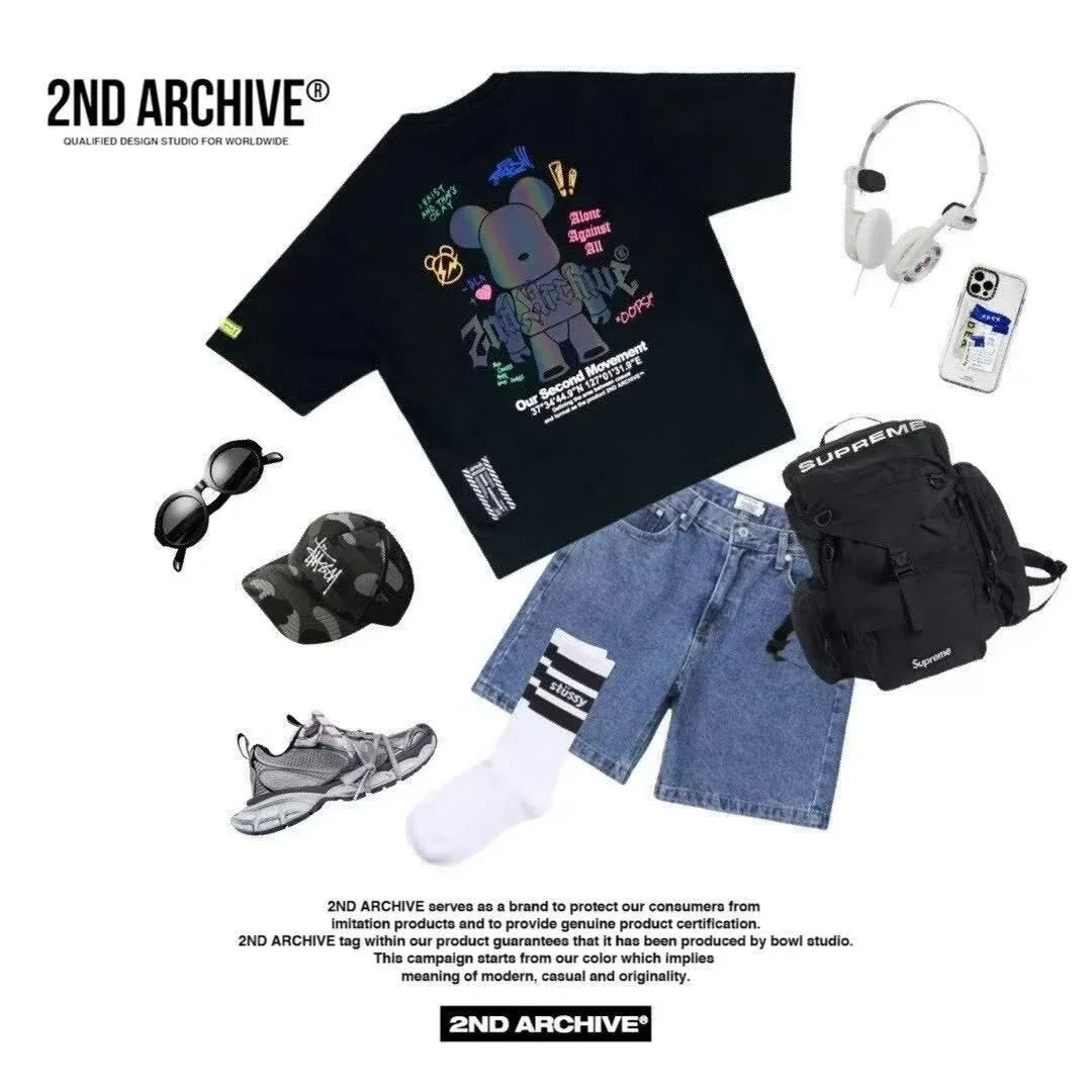 韓國直送 2ND ARCHIVE Thunderbrick Scotch Tee - HLY &amp; CHOCCICO