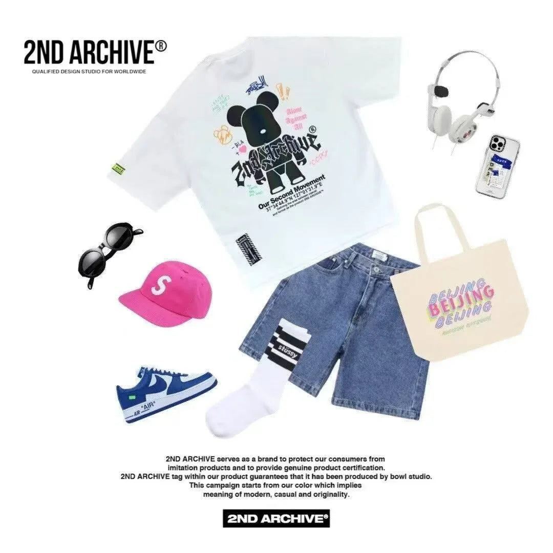 韓國直送 2ND ARCHIVE Thunderbrick Scotch Tee - HLY &amp; CHOCCICO