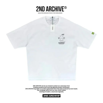 韓國直送 2ND ARCHIVE Thunderbrick Scotch Tee - HLY &amp; CHOCCICO