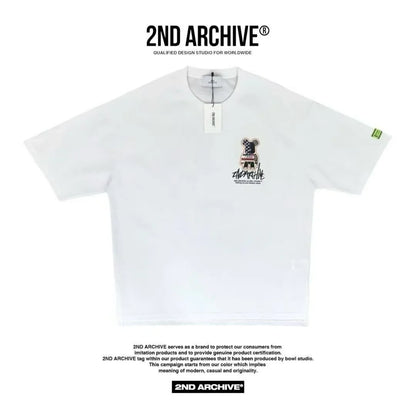 韓國直送🇰🇷 2ND ARCHIVE Urban Icon Bear T-shirt - HLY &amp; CHOCCICO