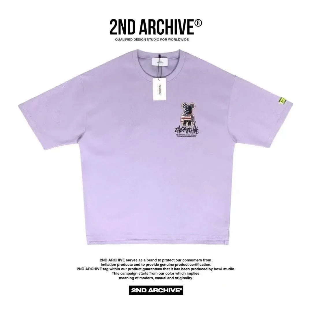 韓國直送🇰🇷 2ND ARCHIVE Urban Icon Bear T-shirt - HLY &amp; CHOCCICO