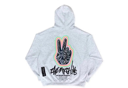 韓國直送🇰🇷 2ND ARCHIVE V Finger Hoodie - HLY &amp; CHOCCICO