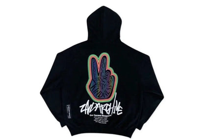 韓國直送🇰🇷 2ND ARCHIVE V Finger Hoodie - HLY &amp; CHOCCICO