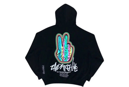 韓國直送🇰🇷 2ND ARCHIVE V Finger Hoodie - HLY &amp; CHOCCICO
