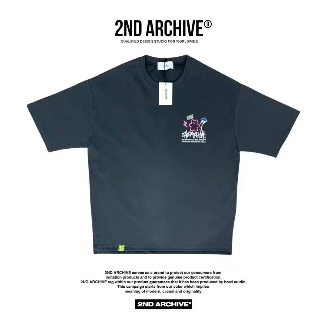 韓國直送🇰🇷 2ND ARCHIVE Vibe Bear Scotch T-shirt -3 Color - HLY &amp; CHOCCICO