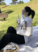 韓國直送Alice Martha Nuel Canvas bag HLY & CHOCCICO