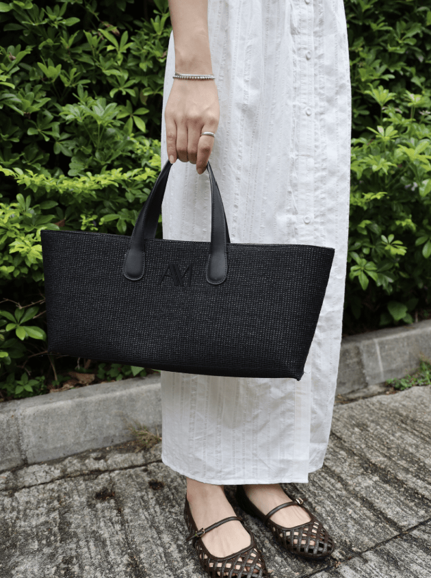 韓國直送Alice Martha Nuel Rattan Bag HLY &amp; CHOCCICO