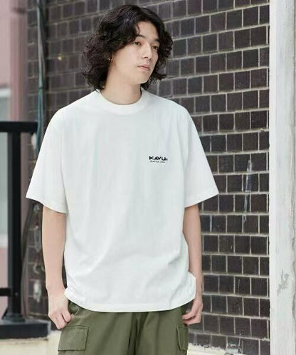日本直送KAVU USA logo Tee - HLY &amp; CHOCCICO