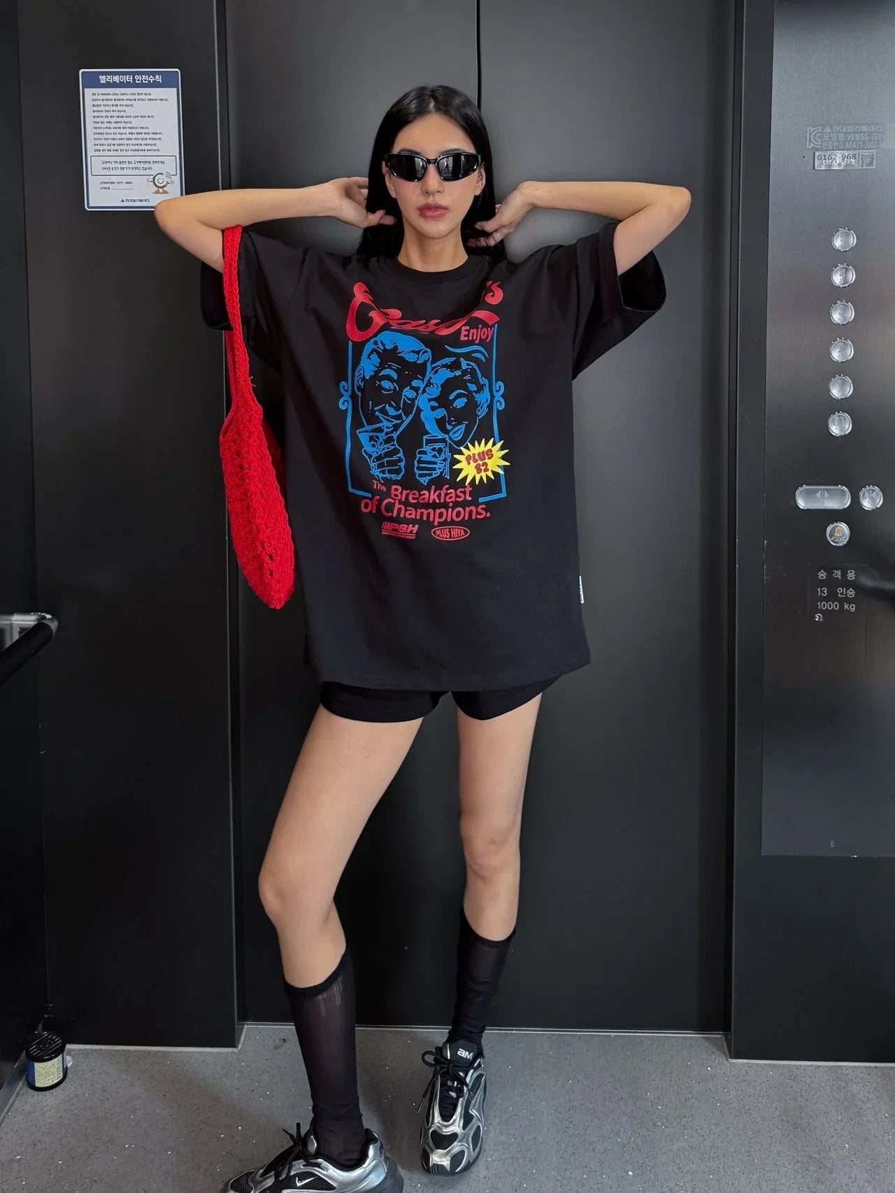 韓國直送 PLUS 82 HIYA Breakfast Short Sleeve HLY &amp; CHOCCICO