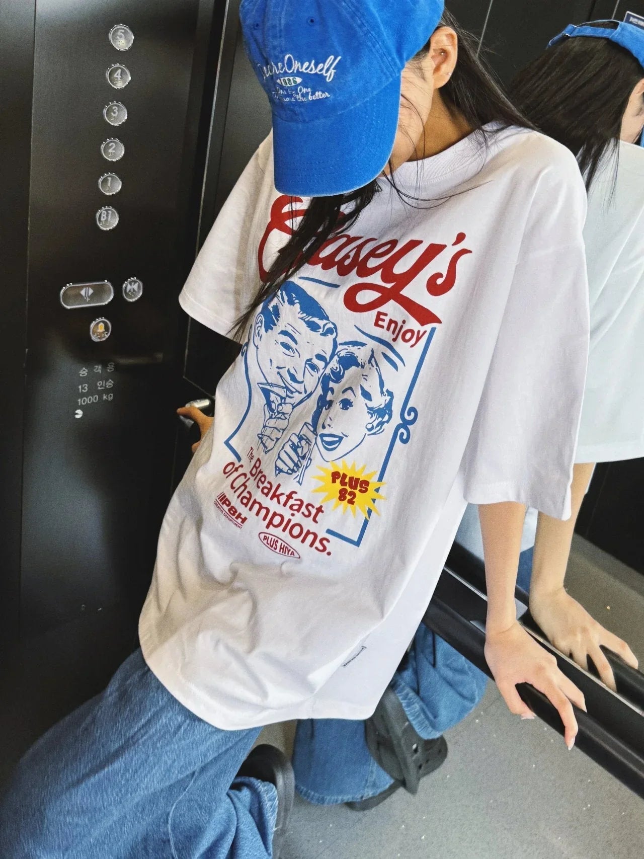 韓國直送 PLUS 82 HIYA Breakfast Short Sleeve HLY &amp; CHOCCICO