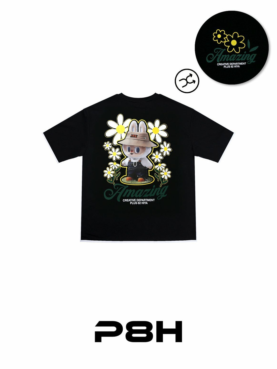韓國直送 PLUS 82 HIYA Melbang Rabbit Short Sleeve - HLY &amp; CHOCCICO