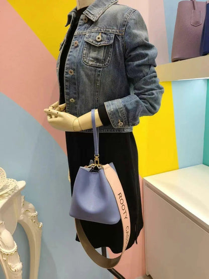 🇰🇷韓國直送🇰🇷 Rooty 撞色背帶二用水桶包  |8色 HLY &amp; CHOCCICO