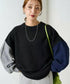 日本直送[限量版]Sleeve Crazy Over Knit Pullover - HLY & CHOCCICO