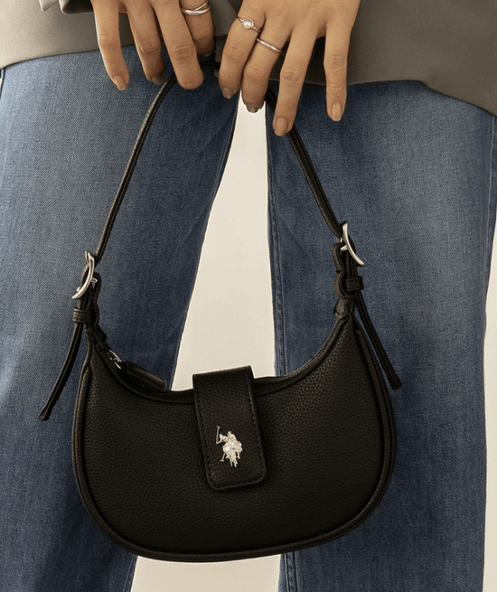 日本直送🌟U.S. POLO ASSN.Half Moon Shoulder Bag 🌟