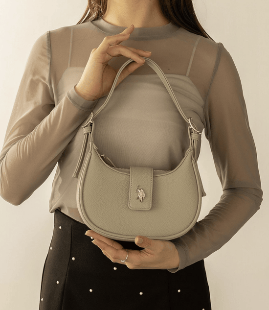 日本直送🌟U.S. POLO ASSN.Half Moon Shoulder Bag 🌟