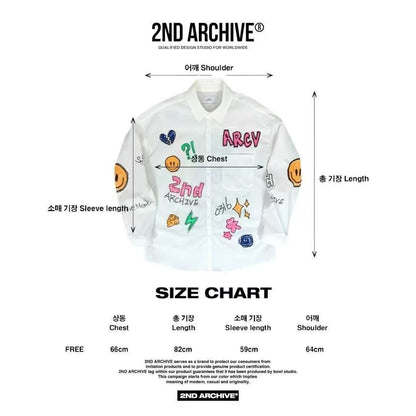 韓國直送 2ND ARCHIVE Crayon Beanie Cat Shirt - HLY &amp; CHOCCICO