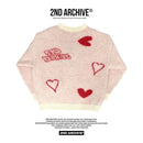 韓國直送🇰🇷 2ND ARCHIVE Full Heart Cardigan - HLY & CHOCCICO