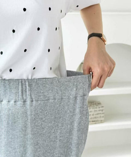 日本直送 Ribbed Tight Long Skirt - HLY &amp; CHOCCICO