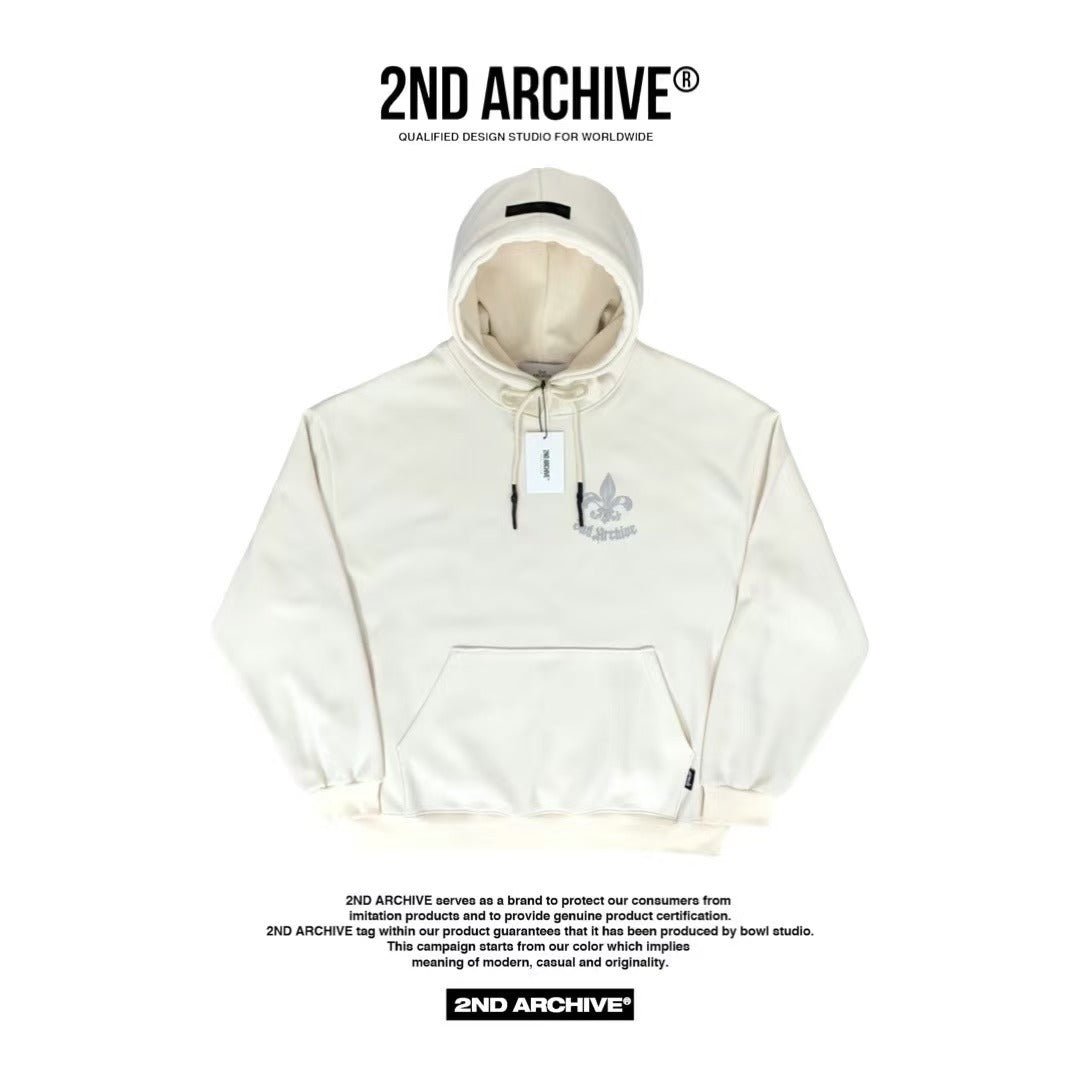 韓國直送🇰🇷 2ND ARCHIVE Bateri Scotch Fleece Hoodie - HLY &amp; CHOCCICO