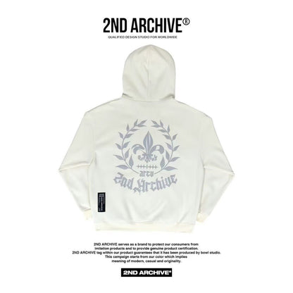 韓國直送🇰🇷 2ND ARCHIVE Bateri Scotch Fleece Hoodie - HLY &amp; CHOCCICO