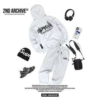 韓國直送🇰🇷 2ND ARCHIVE SG Logo Two Way Hood Zip-up - HLY &amp; CHOCCICO