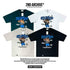 2nd Archive crayon bear graphic t-shirt in four colors, casual streetwear for men and women