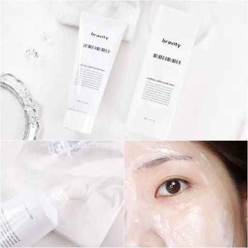 【一口價$195/支】🇰🇷韓國 Bravity 幹細胞深層水光面膜 60g
