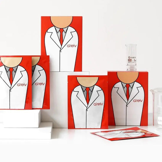 [One-price $220/4 boxes] South Korea 🇰🇷Agafar A'reiv Lab Mask 1 box (5pcs)