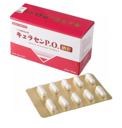 【一口價$2250/盒】🇯🇵 日本萊乃康JBP LAENNEC P.O貴婦美白人胎盤素口服膠囊100粒 - HLY & CHOCCICO