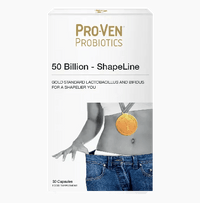 【一口價$288/盒】PROVEN ShapeLine纖體 500億 益生菌膠囊 (30粒/盒，英國版) - HLY & CHOCCICO