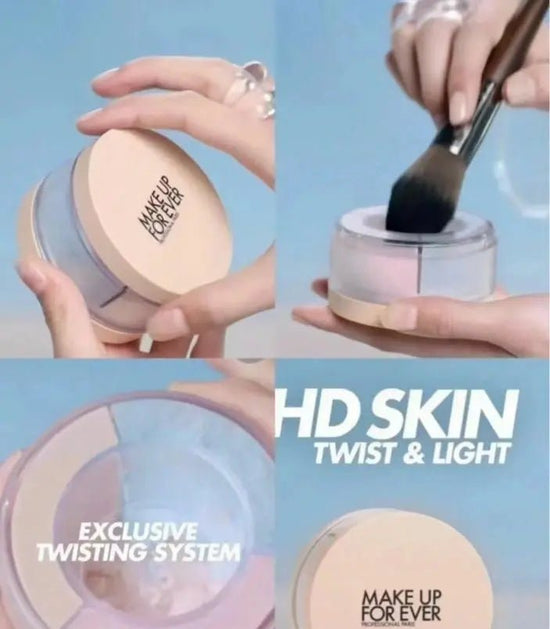 【One price $298/box】Make up forever high definition long-lasting makeup three-color translucent powder 8g