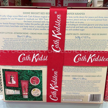 【一口價$390/套】✈️英國連線✈️ Cath Kidston Shine Bright Large Hamper Set 聖誕寵愛身體禮盒組 **人人在搶 🥰不接受棄單及改款🙏🙏** HLY & CHOCCICO