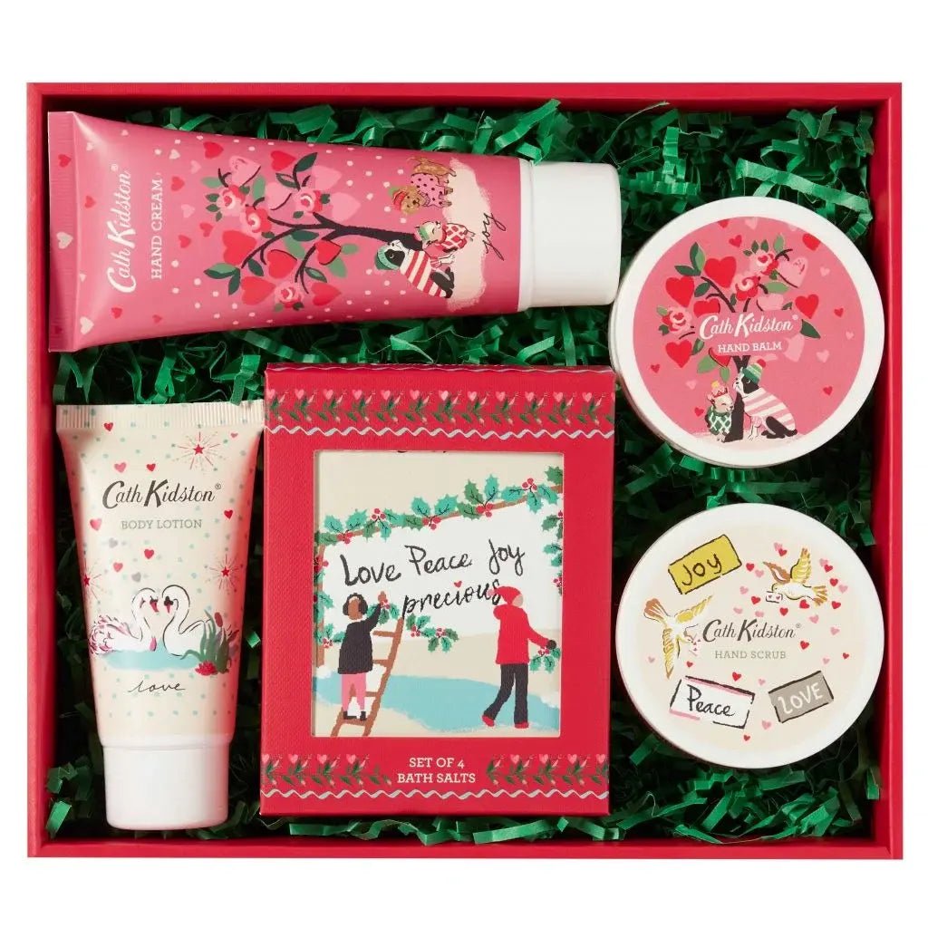 【一口價$390/套】✈️英國連線✈️ Cath Kidston Shine Bright Large Hamper Set 聖誕寵愛身體禮盒組 **人人在搶 🥰不接受棄單及改款🙏🙏** HLY & CHOCCICO
