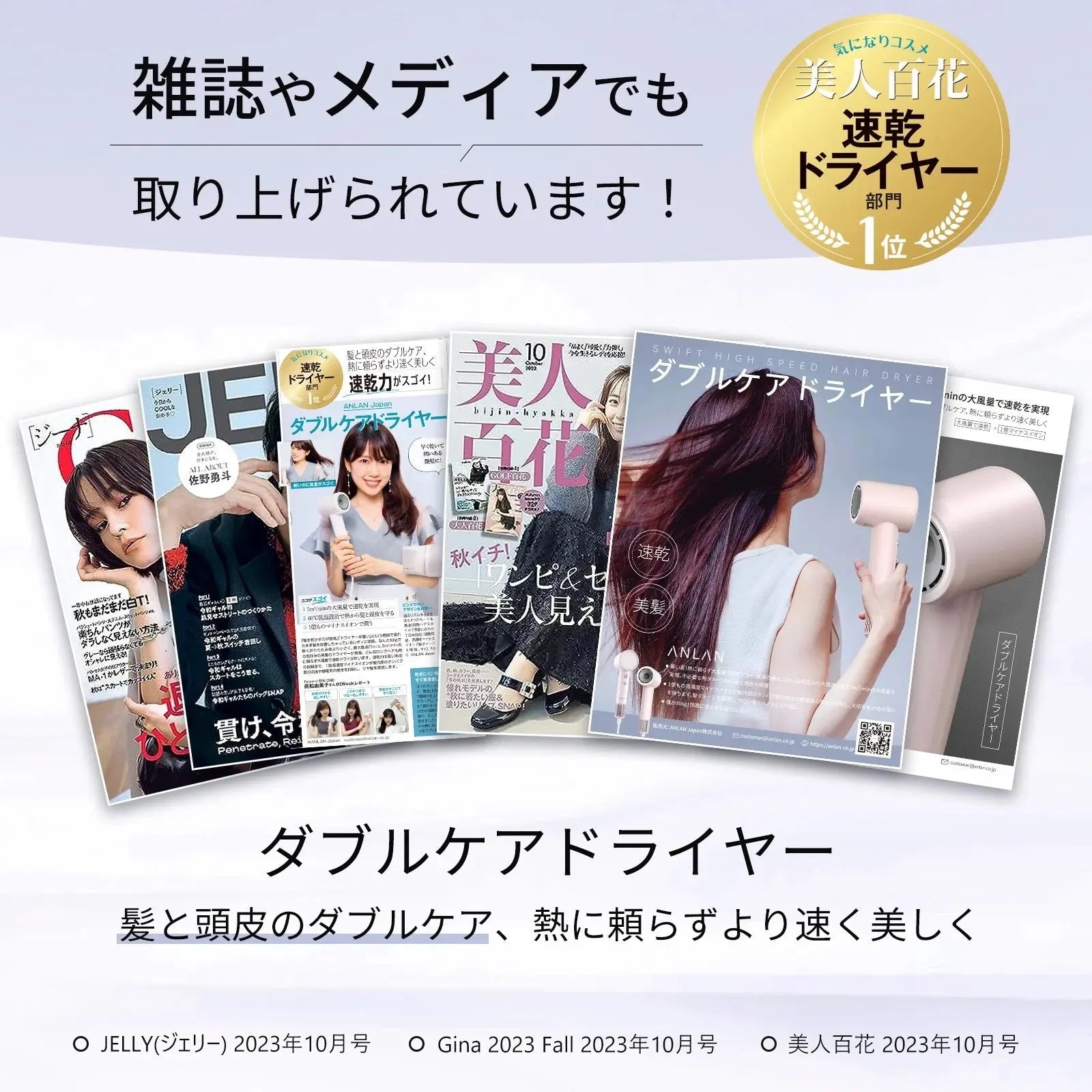 【一口價$699/部】🇯🇵日本大熱🇯🇵 Anlan離子速乾風筒  【速乾Ｘ美髪】 - HLY & CHOCCICO