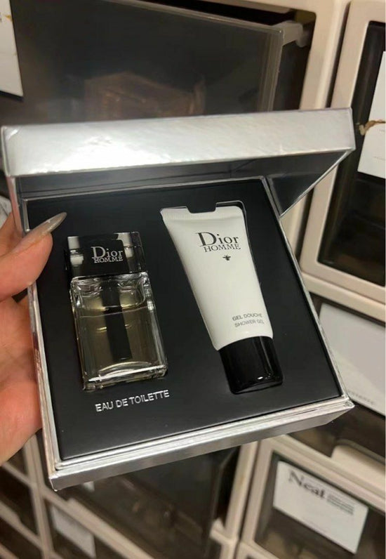 Dior桀驁男士香水淡香10mlL+沐浴露20ml禮盒套裝