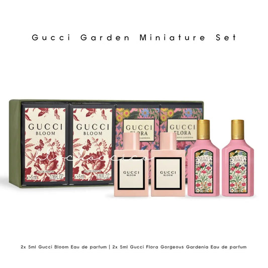 GUCCI Garden Miniature Set 迷你女士香氛套組  (免稅貨) HLY & CHOCCICO