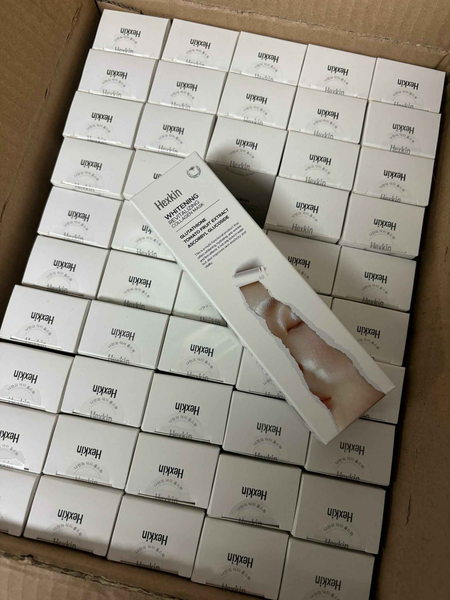 🌟 Hexkin - Whitening Revitalizing Collagen Mask 65g 🌟