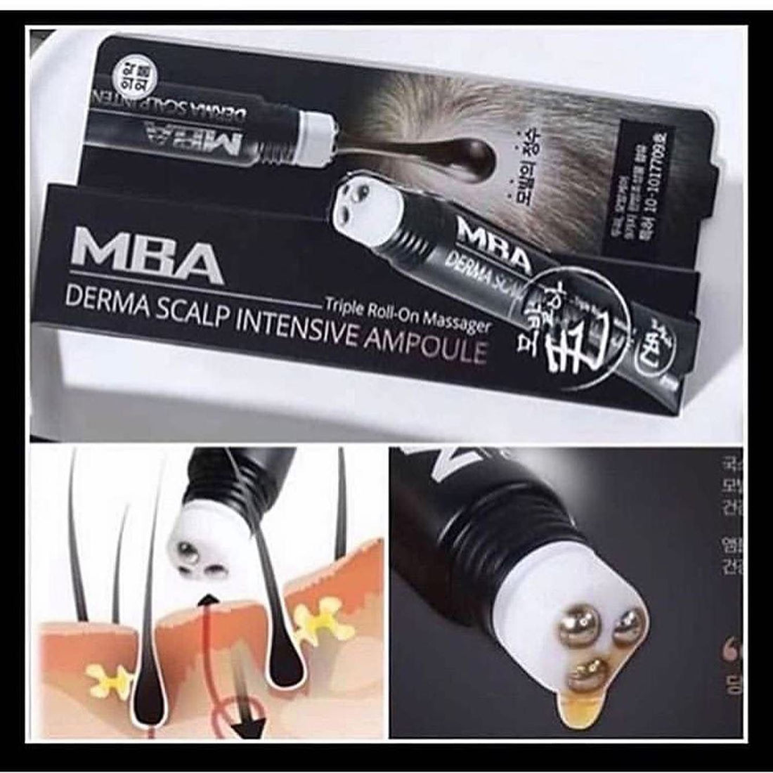 韓國MBA DAYCELL 魚腥草生髪滾珠20ml 強化髮根 減少脫髮精華