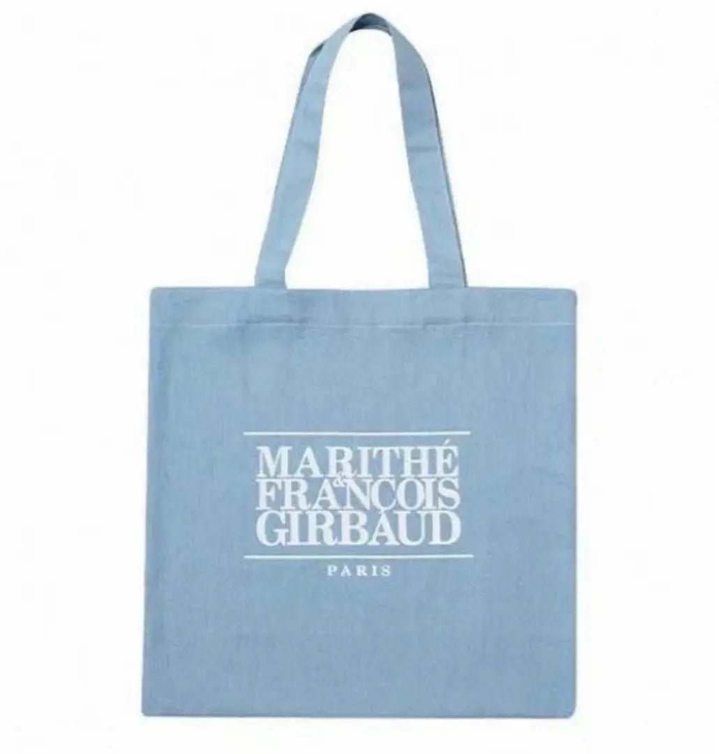 🇰🇷韓國直送🇰🇷 MARITHE FRANCOIS GIRBAUD Denim Big Eco Bag  淺藍牛仔帆布購物袋 HLY &amp; CHOCCICO